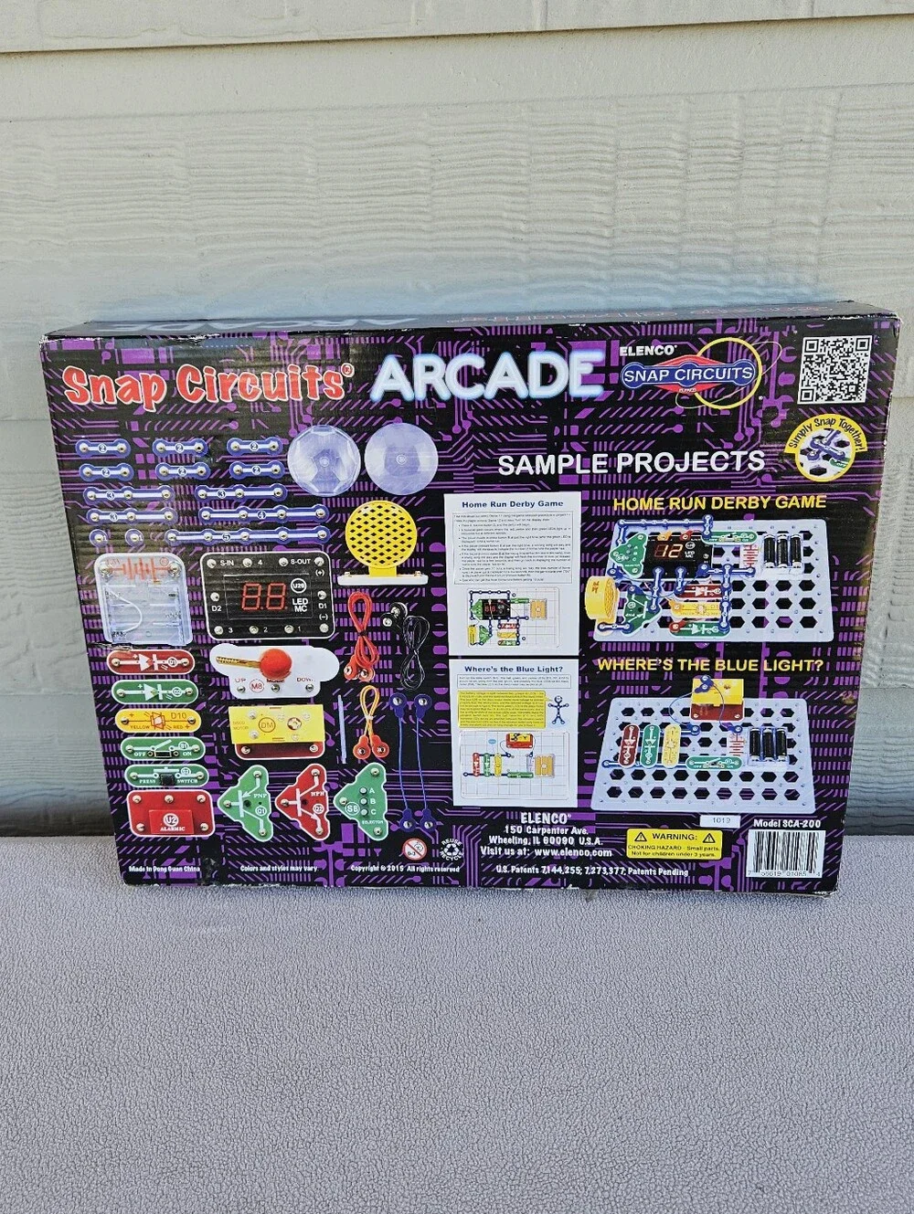 Elenco Snap Circuits Arcade Electronics Kit SCA-200 Ages 8-108 STEM Science